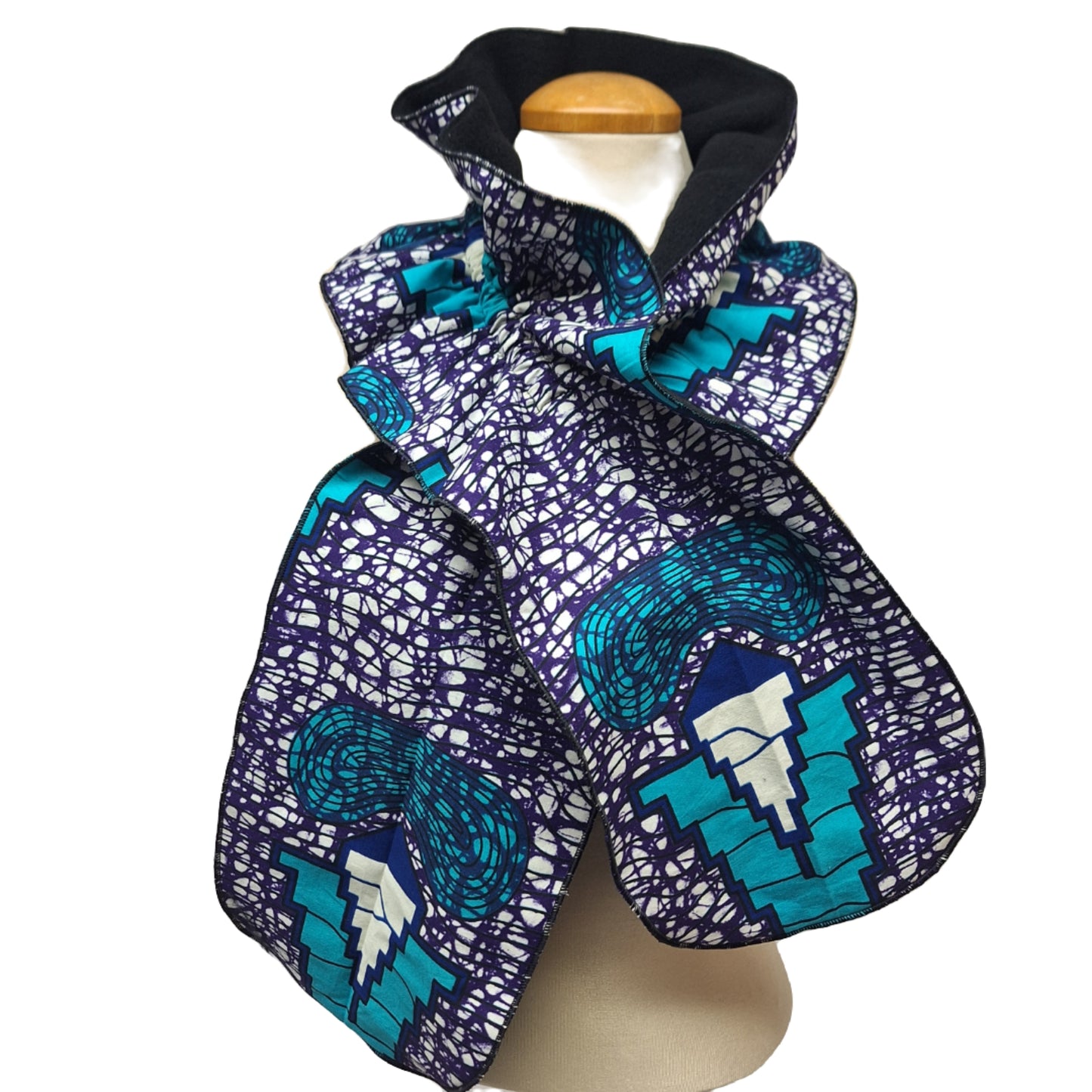 Fleece lined scarf